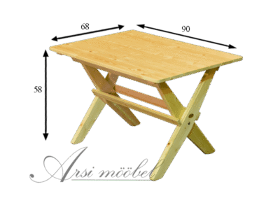 Retrohõnguline aialaud – mööbli rent – ArsiRent