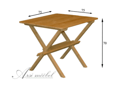 Söögilaud 2 kohta – mööbli rent – ArsiRent