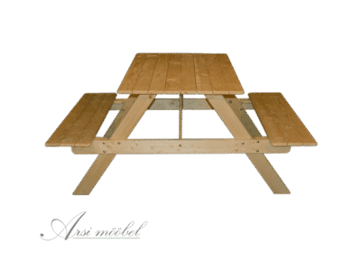 Pinkidega laud – mööbli rent – ArsiRent